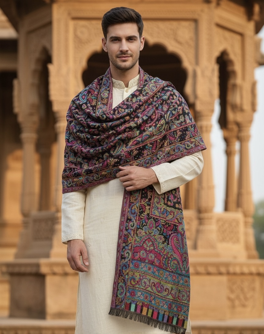 LUXURY KANI MEN'S COLLCTION SHAWL