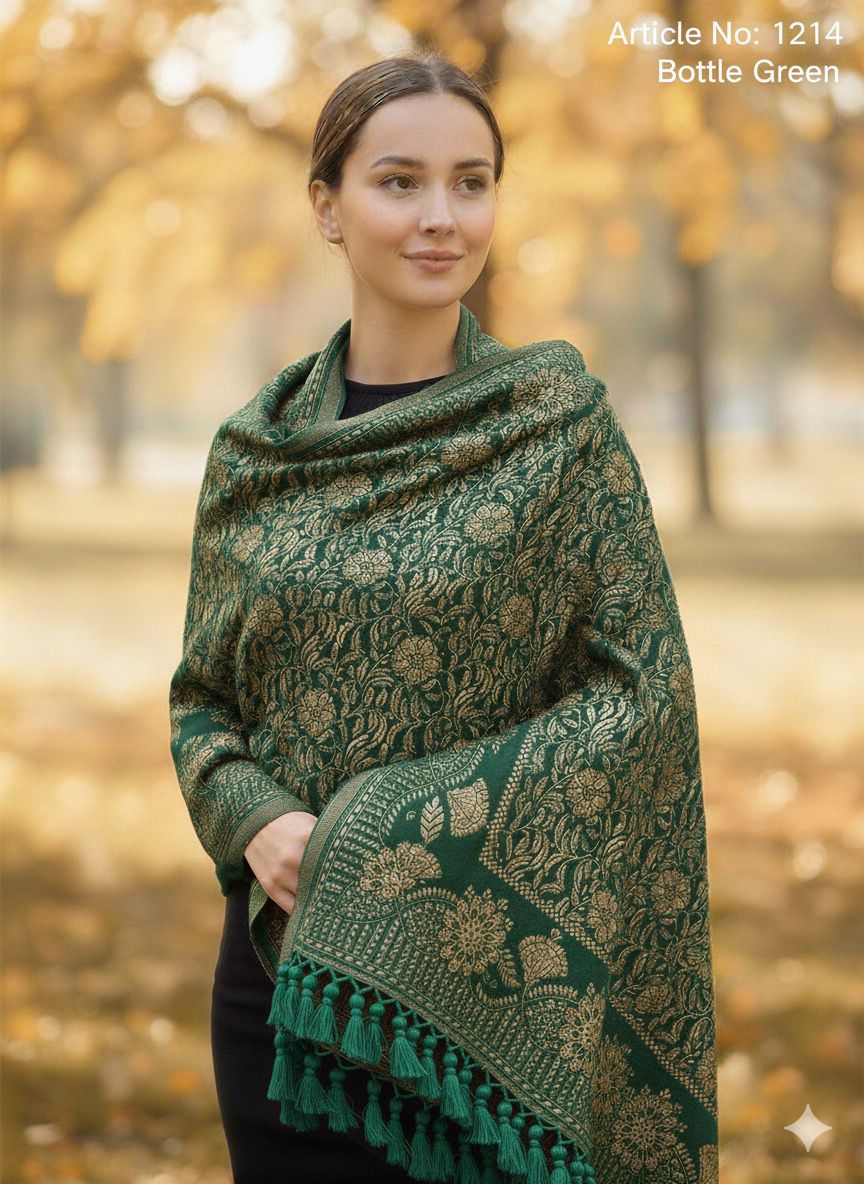 Gulmera Accrow Wool stole 