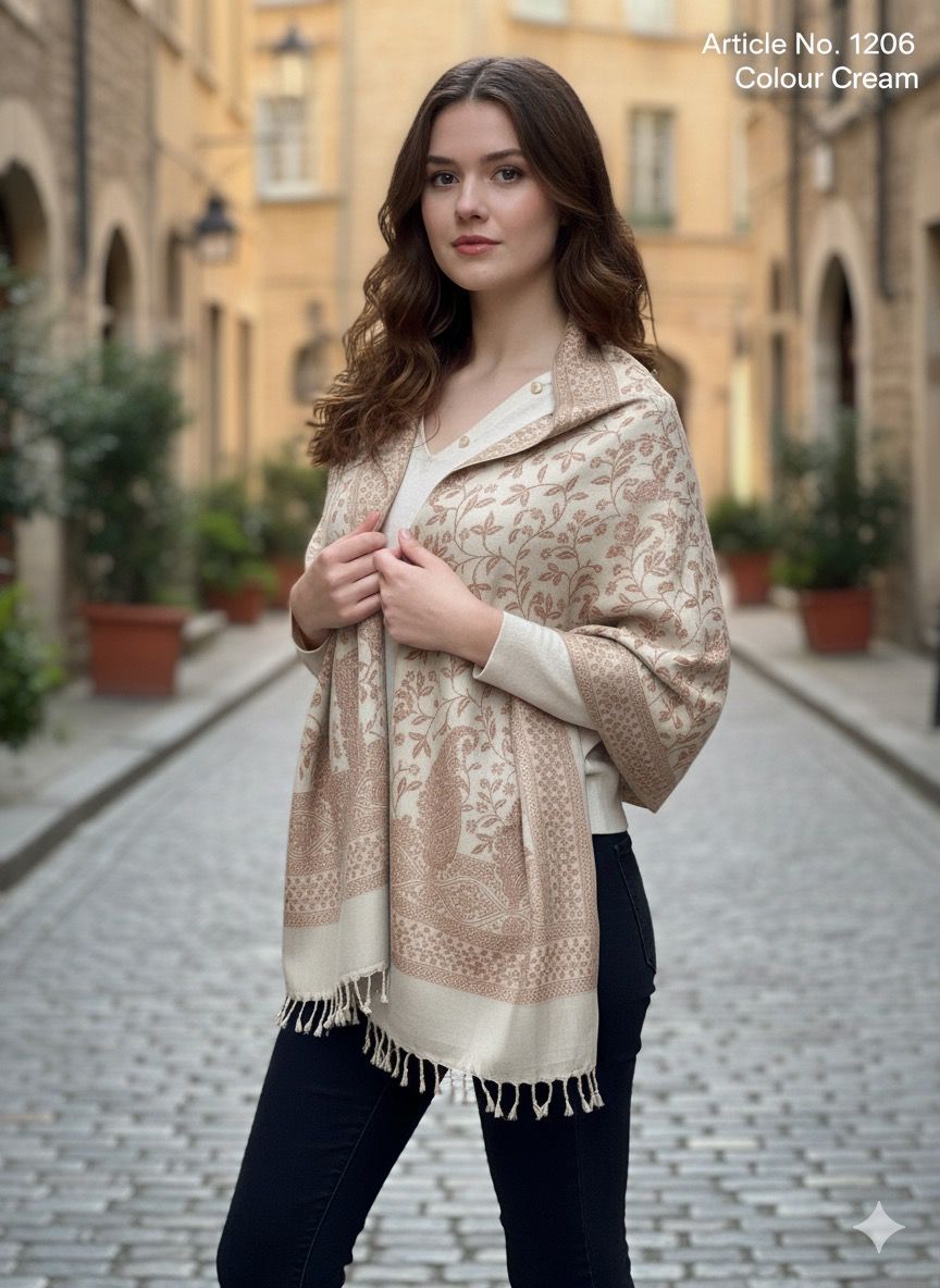 Gulmera Accrow Wool stole 