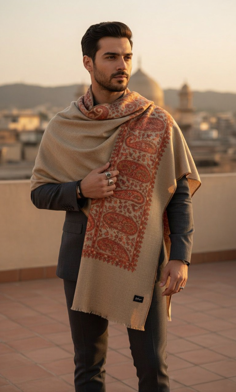 MENS SHAWL